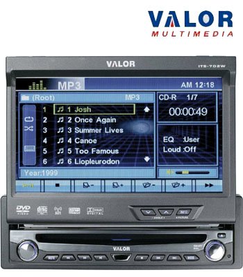 VALOR® MOTORIZED IN-DASH MONITOR/ RECEIVER