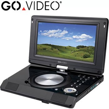 GO VIDEO® 9" TABLET SWIVEL DVD PLAYER