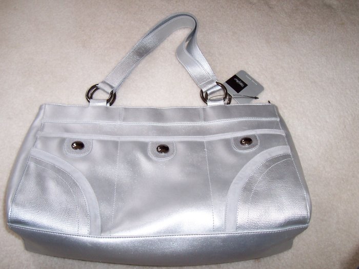 WOSSIVO ladies hand bag Sliver