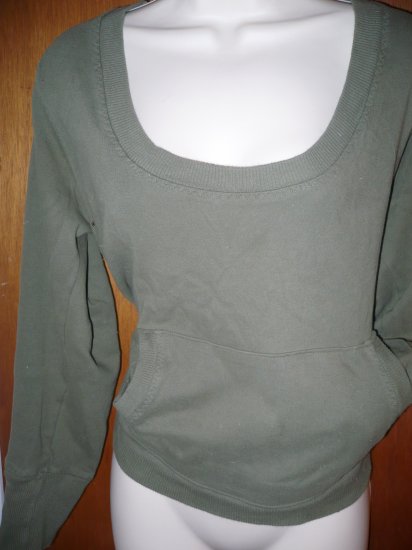 XXL Olive Green Sweatshirt Pullover