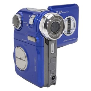 DXG USA DXG-305V MPEG-4 Digital Video Camera - 3.0 Megapixels, 4x Digital Zoom, Blue