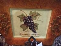 Decorative Grape Plates