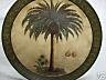 Decorative Plate with Palm Trees