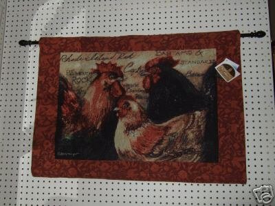 Rooster Tapestry