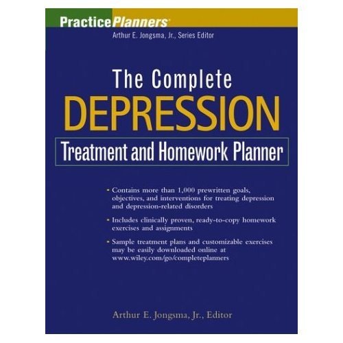 The Complete Depression Treatment and Homework Planner