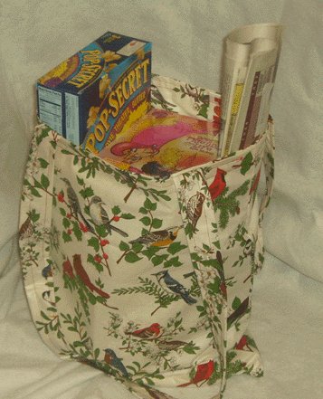 Bird Themed Tote Bag