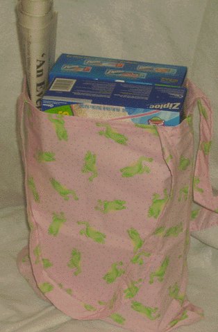 Frogs on Pink Tote Bag