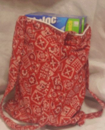 Red Handkerchief Pattern Tote Bag