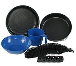 GSI 6 Piece Hard Anodized Extreme Mess Kit