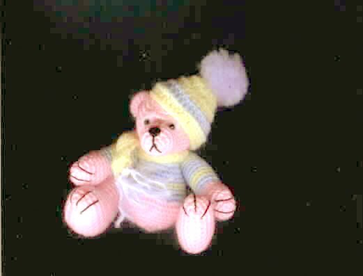 SAM Easy THREAD Crochet BEAR PDF Pattern by Edith Molina