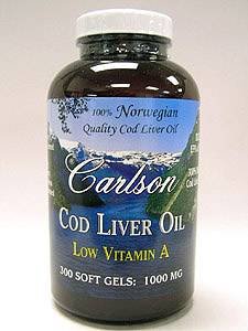 Cod Liver Oil - Low Vitamin A 300 gels