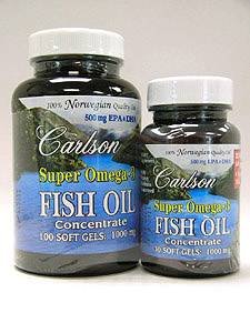 Super Omega 3 Fish Oil Concentrate - 100 gels