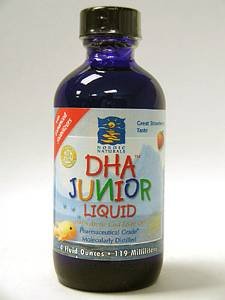 DHA Junior Liquid Strawberry 4 oz