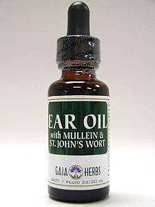 Ear Oil w/Mullein & St. John's Wort 1 oz