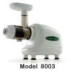 Omega Juicer 8003 Low RPM Nutrition Center - White