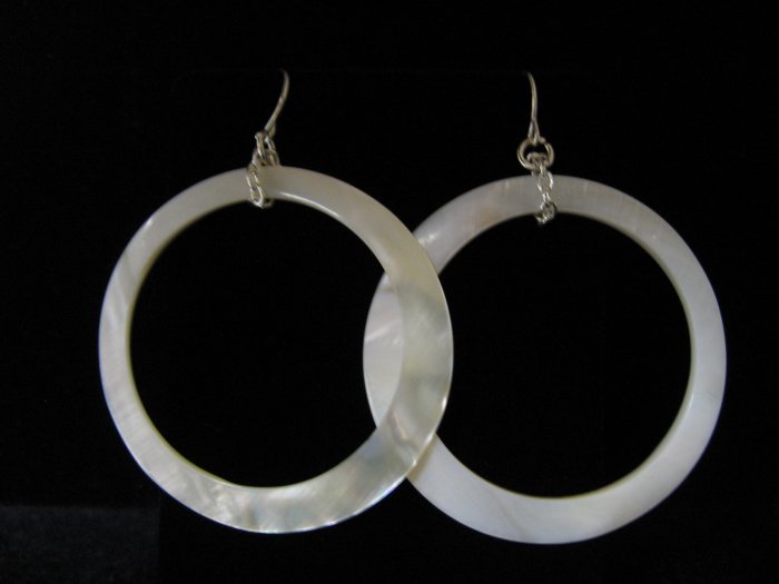 Shell Hoop Earrings