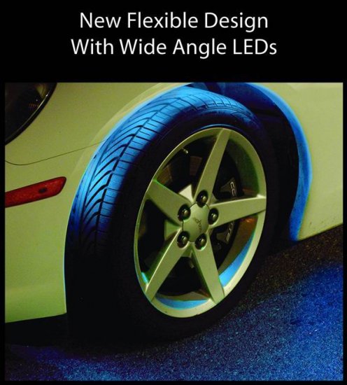 FLEXIBLE LED WHEEL WELL KIT