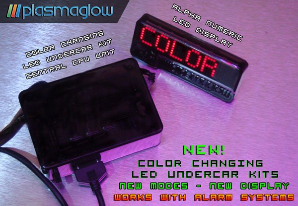 COLOR CHANGING CONTROLLER WITH SCROLLING LED DISPLAY