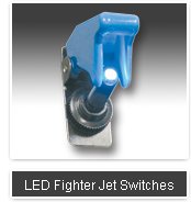 FIGHTER JET LED SWITCH