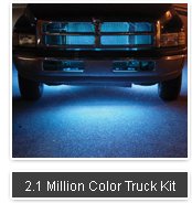 2.1 MILLION COLOR LED UNDERCAR KIT(TRUCKS)