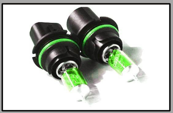 Green Xenon-Krypton Headlight Bulbs- 10year warranty