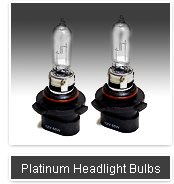Platinum Series headlights - 10 year warranty