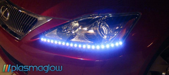 LIGHTNING EYES LED HEADLIGHT KIT - blue