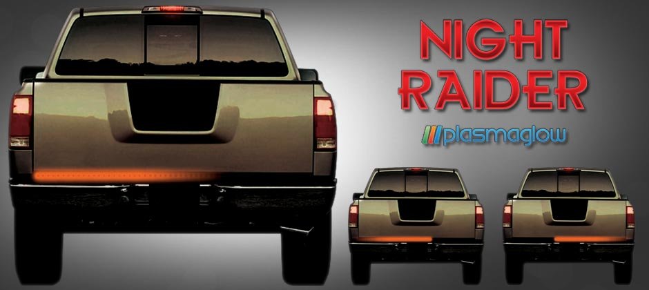 NIGHT RAIDER SCANNING LED TAILGATE BAR (36")