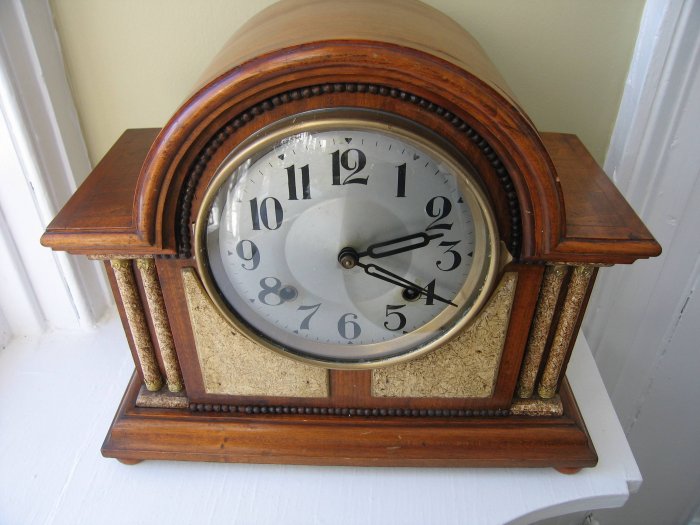 Large Mantle Clock c 1890