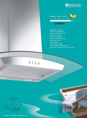 30" Euro-style range hood. Vent or ventless. new model