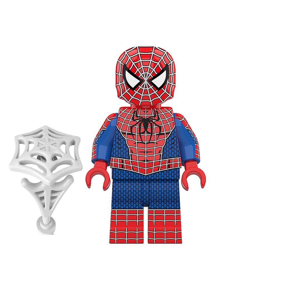 Tobey Maguire Lego Compatible Marvel Spider Man Block Figure Minifigure