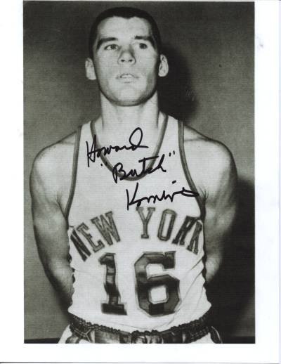 New York Knicks Signed Photo Howard Komives