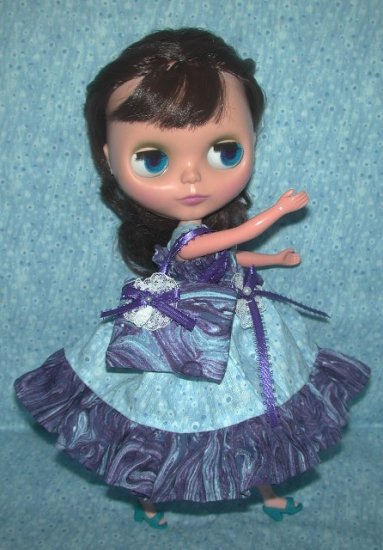 Misty Moonlight Dress for Blythe