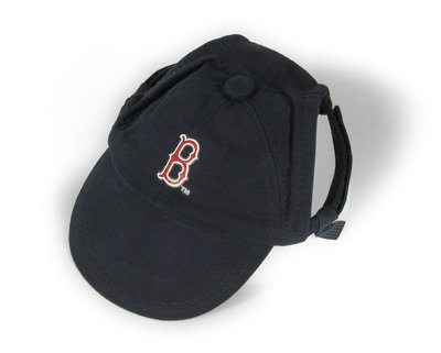 Boston Red Sox Logo Dog Baseball Cap Hat Size Small