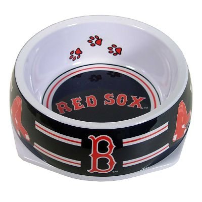 Boston Red Sox Dog Feeding Bowl Dish Small 3 Cups