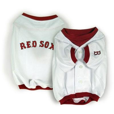 Boston Red Sox Official MLB Dog Jersey Shirt Size X-Large