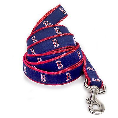 Boston Red Sox Official MLB Dog Leash 6 Ft Small
