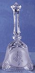Rose-Etched Dinner Bell