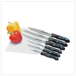 Cutllery and Cutting Board Set