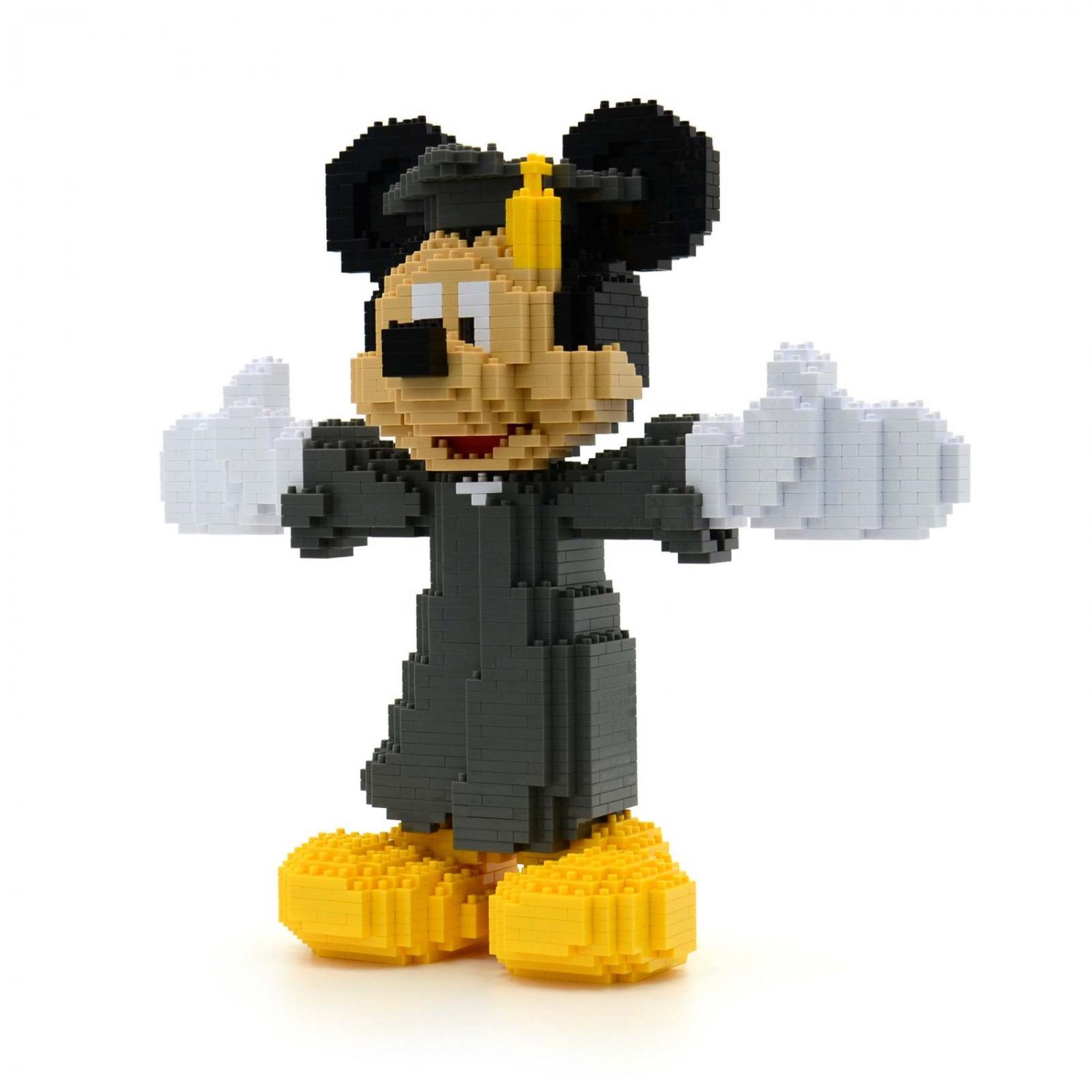 Micky Mouse Disney Classic Brick Sculpture Jekca Lego Brick Diy Kit