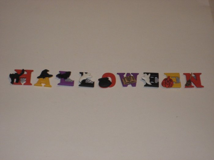 Halloween Buttons/Charms