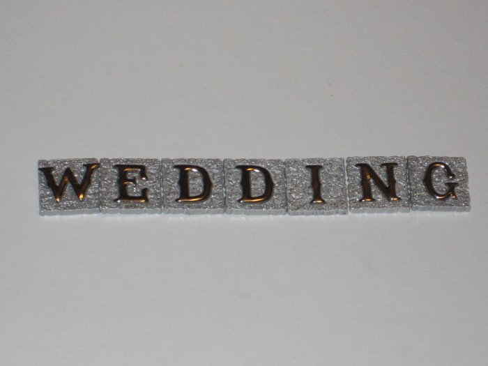 Wedding Buttons/Charms