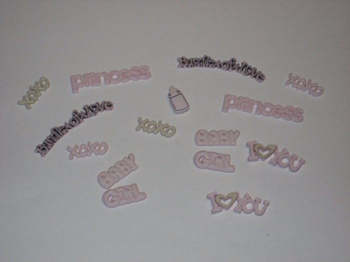 Little Princess Buttons/Charms