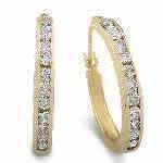 item#1 gold hoops