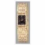 #5 black n gold ladies watch