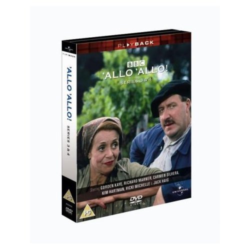 Allo Allo Series 3 & 4 DVD
