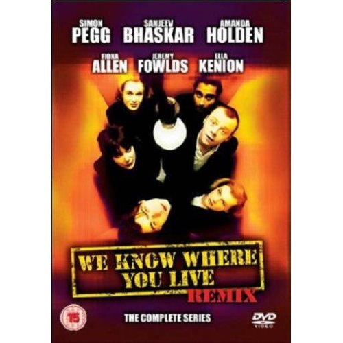 We Know Where You Live Simon Pegg Complete Series DVD