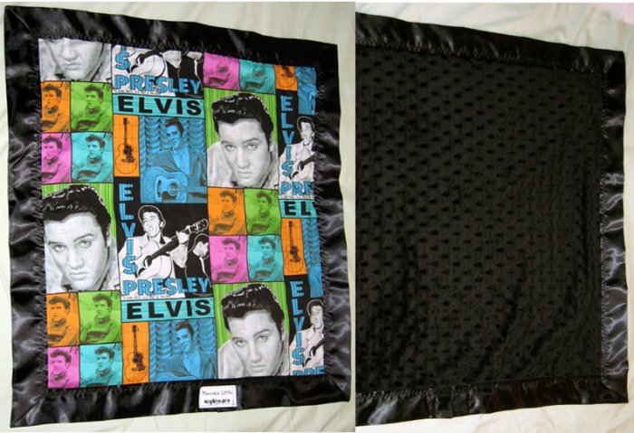 Velvet Elvis Hankie Blankie