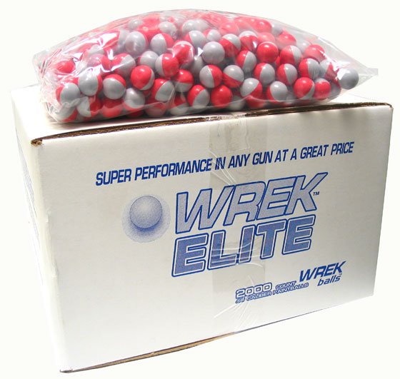 Wrek Paintballs 2000 round case