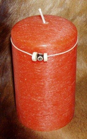 Small Pillar Orange